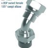 Adapter BSP 45° Bocht