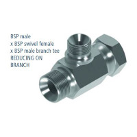 T-stuk 1/4 BSP 1 W