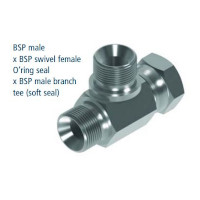 T-stuk 1/4 BSP 1 W