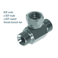 T-stuk 1/4 BSP 1 W