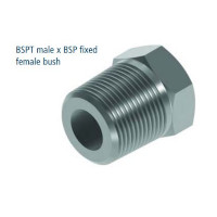 Adapter 1/4 BSP Bi - 1/4 BSPT Bu