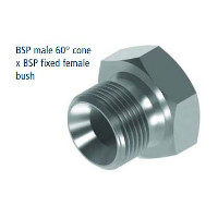 T-stuk 1/4 BSP 1 W