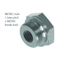Dubbelnippel M10
