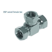 T-stuk 1/4 BSP 1 W