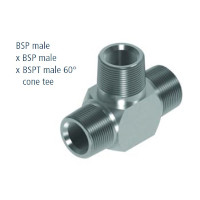 Adapter 1/4 BSP Bi - 1/4 BSPT Bu