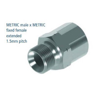 Dubbelnippel M10