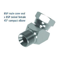 T-stuk 1/4 BSP 1 W
