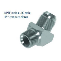 Inschroever JIC-NPT