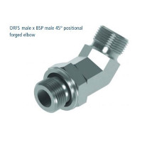 Verloopnippel ORFS-BSP Bi-Bu