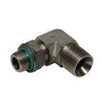 T stuk 1/4" Bsp  RVS