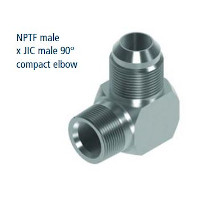 Inschroever JIC-NPT