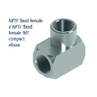 knieadapter 1/8 NPT Bi- 1/8 NPT Bu