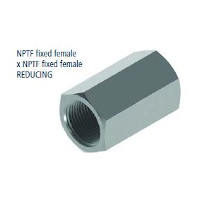 Zeskantbus 1/4 NPT-3/8 NPT