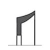 10DC Schotelmanchet 22.22x11.11x6.35x3.17