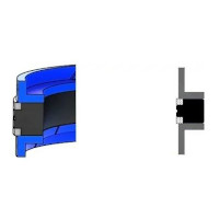 Zuigermanchet 5-delig  25x15x16.4