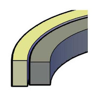 Zuigermanchet 5-delig  25x15x16.4