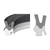 Manchet lucht 12x22x13x10.4