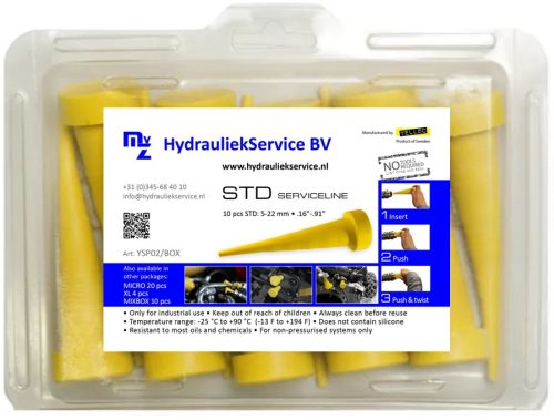 YSP02-BOX Yelloc Service Plug Type 2 STDØ5-22 (p.st) NP