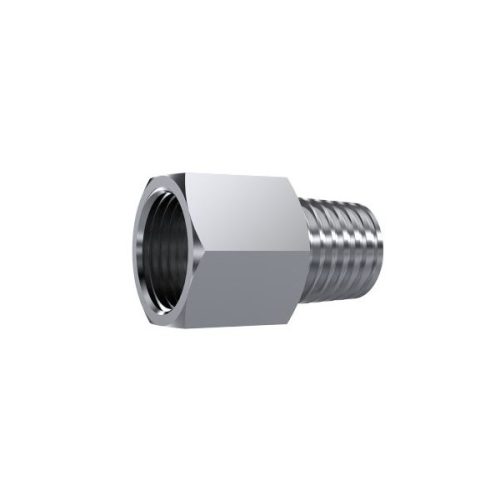 Dubbelnippel  Bsp - NPT  RVS