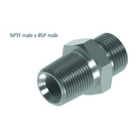 GHB-HN Verloopnippel BSP-NPT