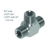 T-stuk Inschroever 1/2"  BSP-BSPT-BSP