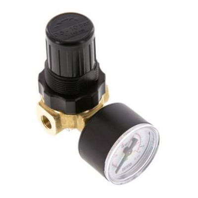Drukregelaar voor water 0.2-6 Bar messing 1/4'' Airtec  **