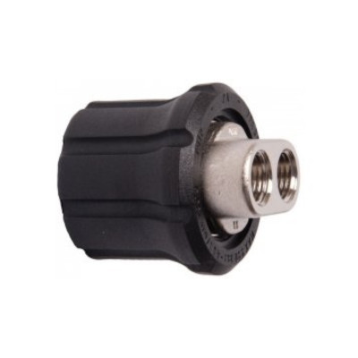 Dubbele nozzlehouder 2x1/4