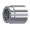 RVS-0022 Pershuls RVS non skive 1-2SN - 2SC 1-1/4