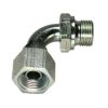 Adapter Haaks Bi-Bu RVS Bocht